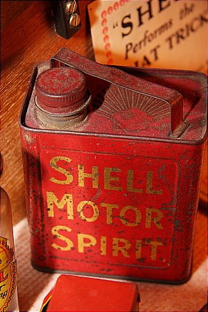 SHELL SPIRIT PEDAL CAR CAN - click to enlarge